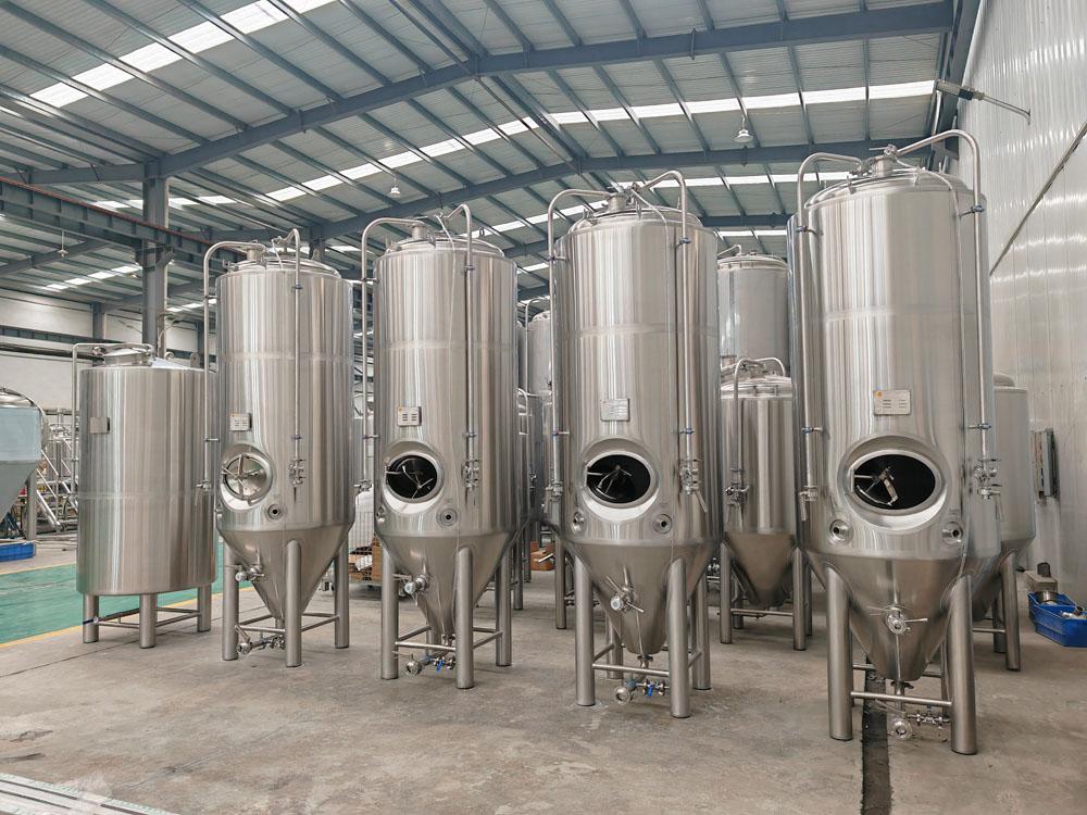 1000L Slim Beer Fermentation Tanks